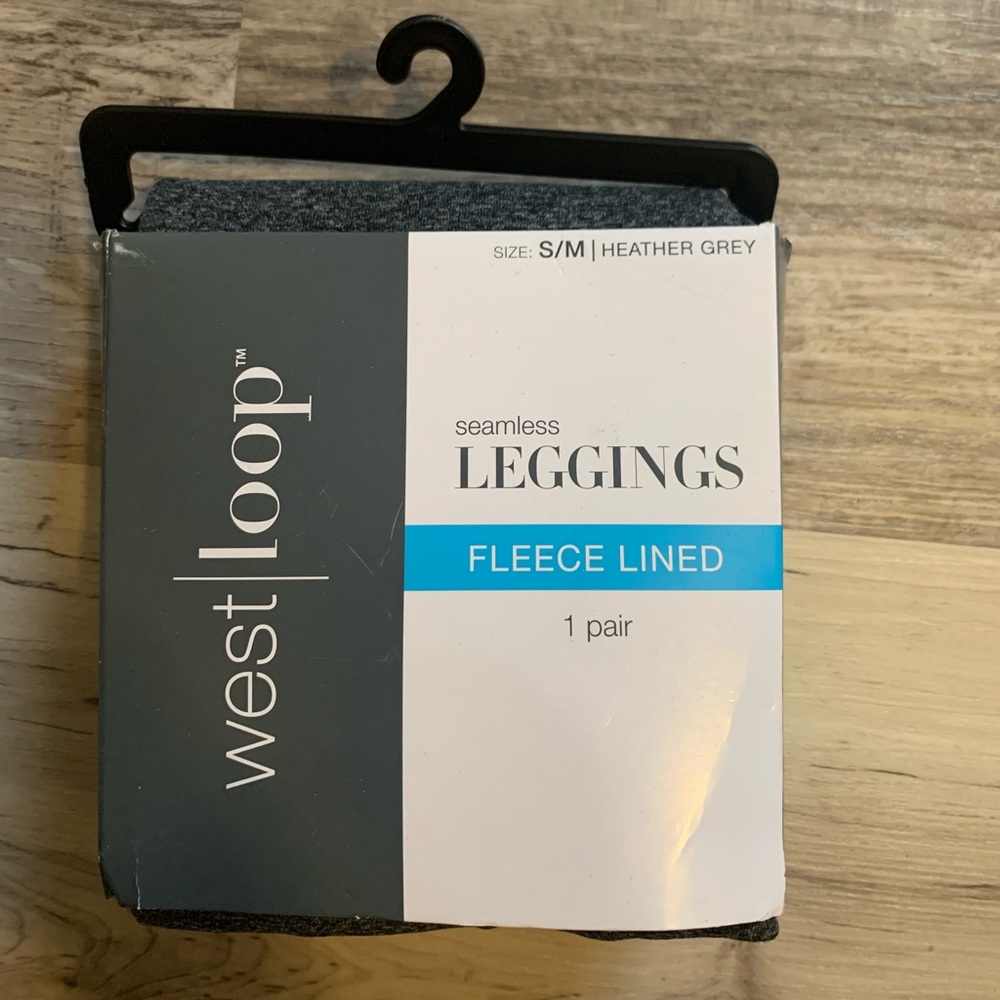 💐5 for 10$ West loop fleece lined leggings